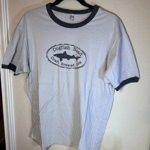 Cool Vintage Hipster Dogfish Head Brewery T-Shirt L